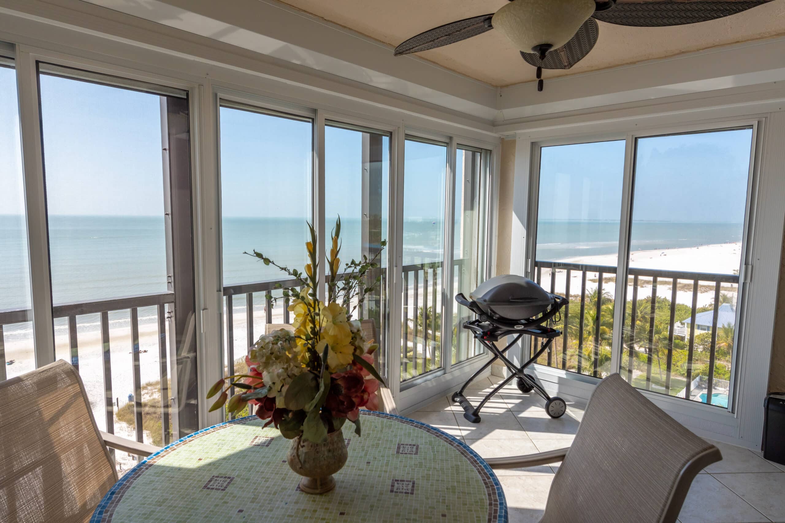 Premier View Walls, White, Interior View, Daytime